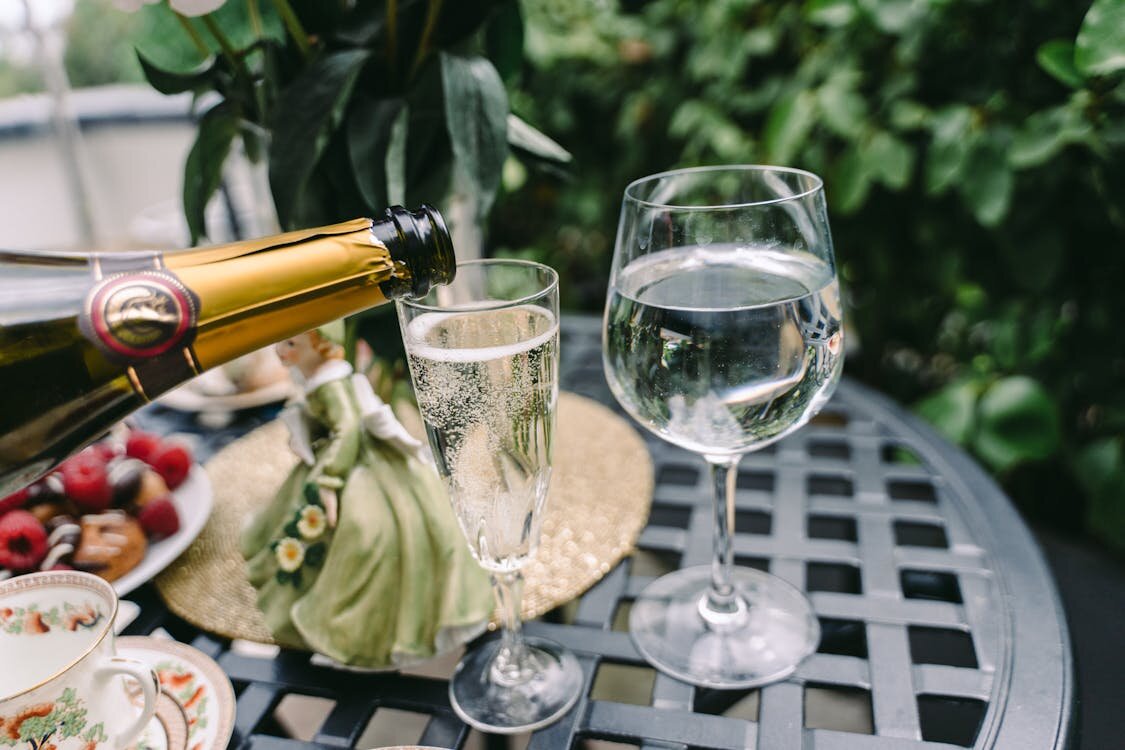 Prosecco podávanie